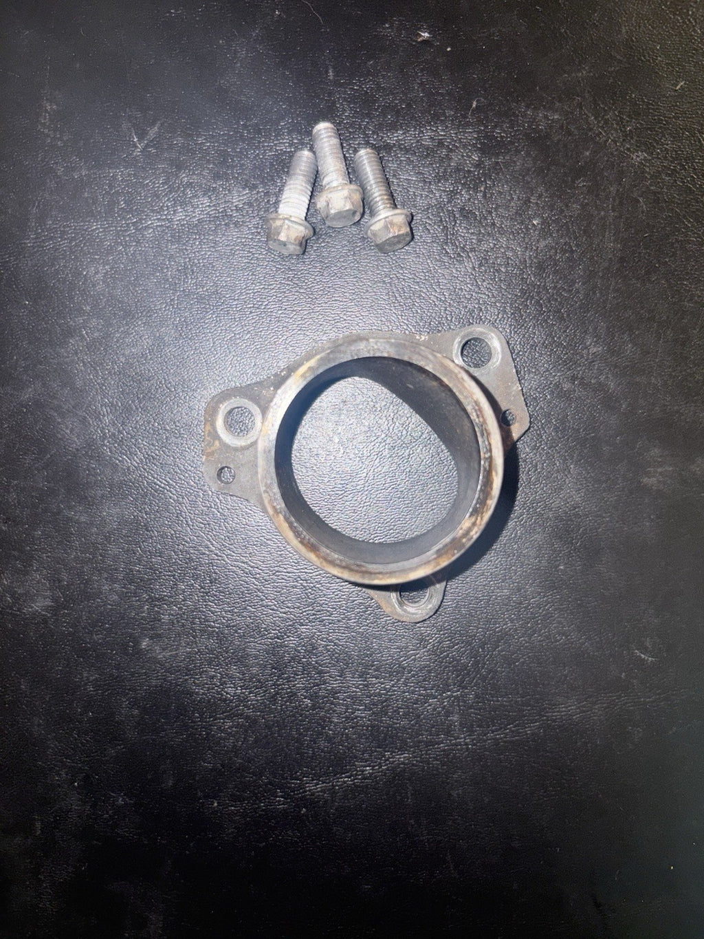 1990-2002 Honda Cr125r OEM Exhaust Flange No Leak Manifold Pipe Exhaust Adapter