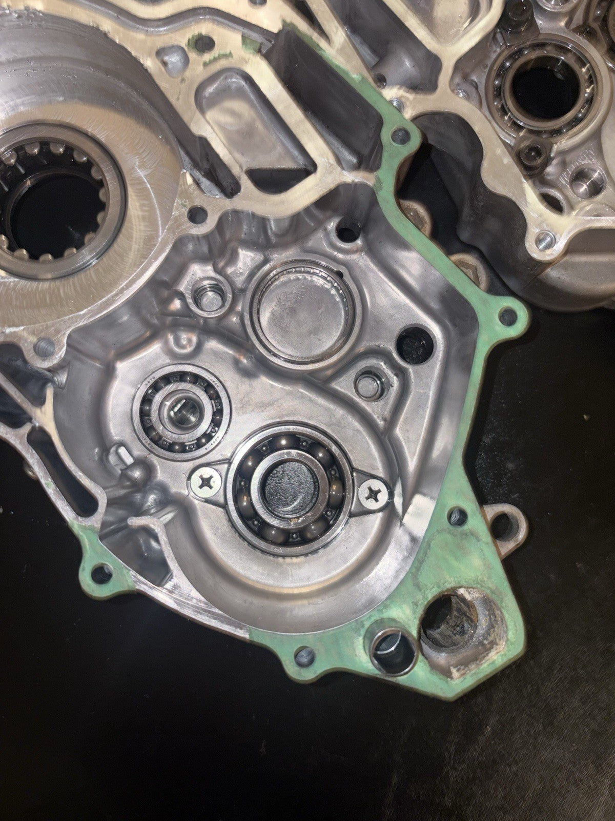 2008 Honda Crf250r OEM Engine Motor Bottom End Cases Crankcase Block Left Right