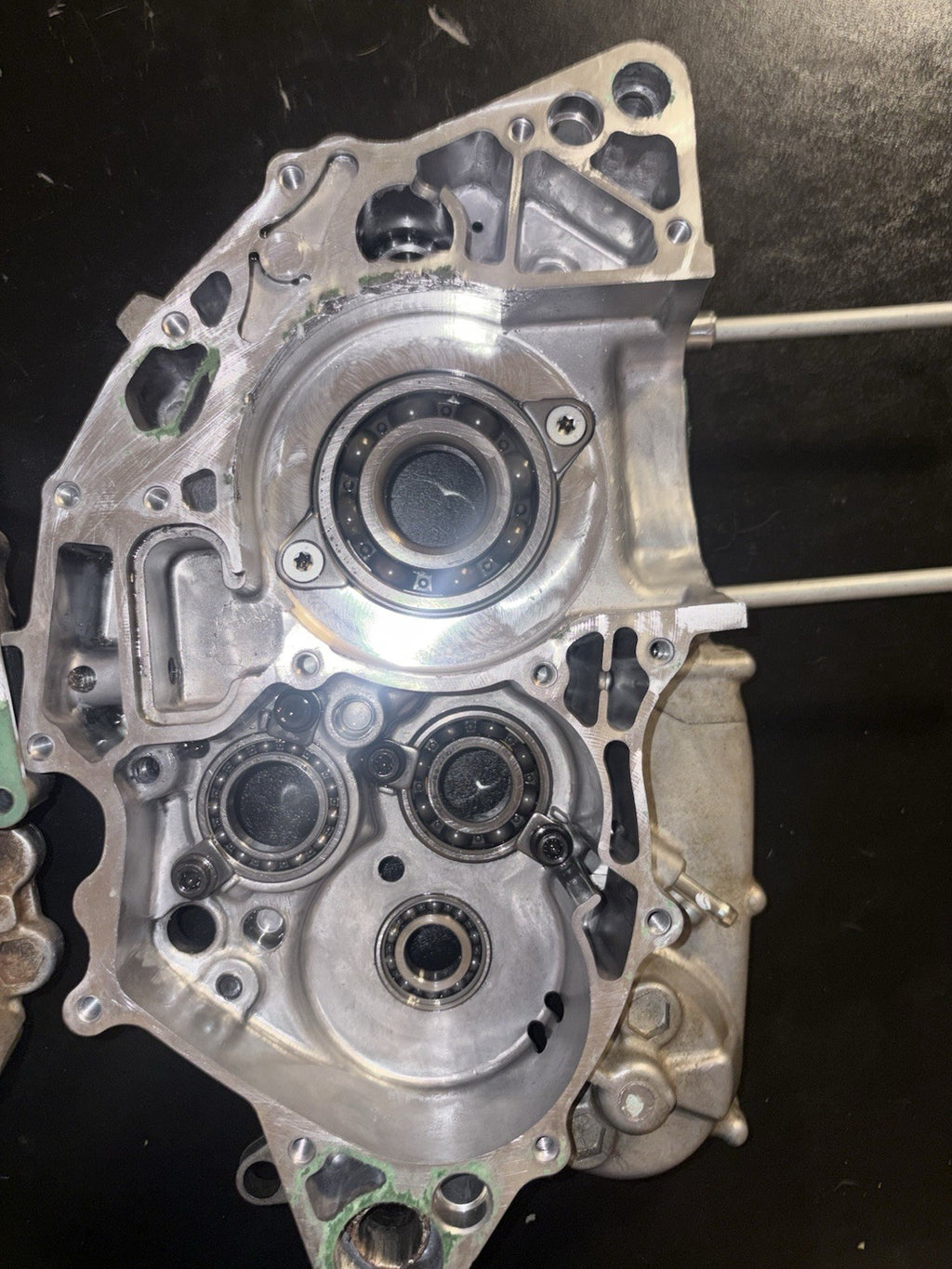 2008 Honda Crf250r OEM Engine Motor Bottom End Cases Crankcase Block Left Right
