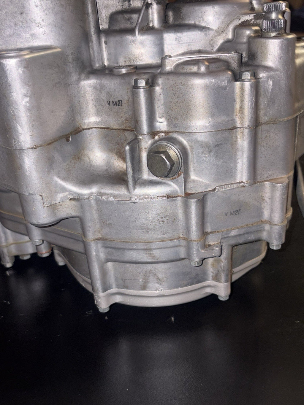 2002 Honda CR250R Complete Engine Motor Transmission Bottom Top Crank Case