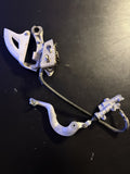 2006 - 2008 Yamaha YZ450F OEM Rear Brakes Assembly Caliper Master Cylinder Line