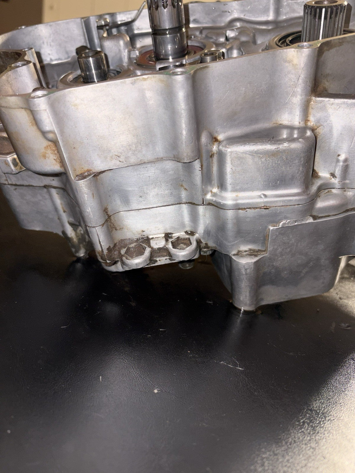 2008 Honda CRF450R Engine Transmission Bottom End Crankcase Crank Case Block Box