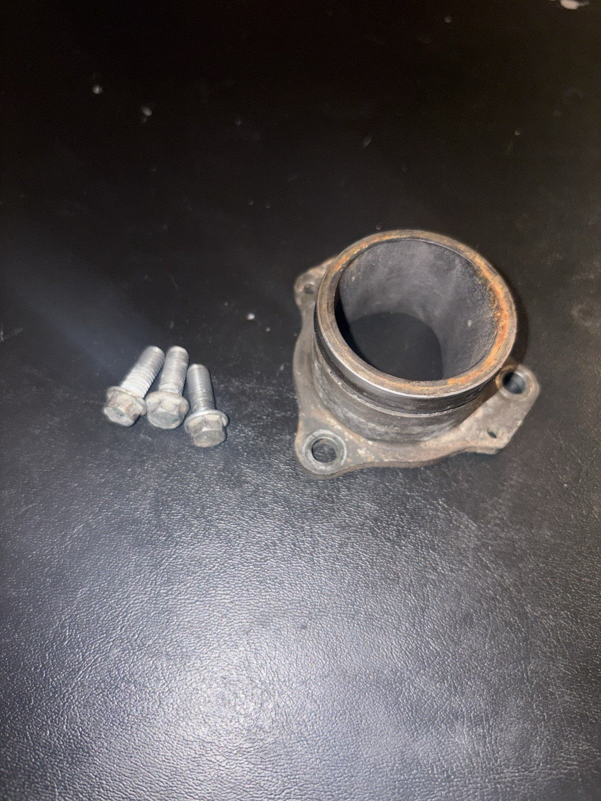 1990-2002 Honda Cr125r OEM Exhaust Flange No Leak Manifold Pipe Exhaust Adapter