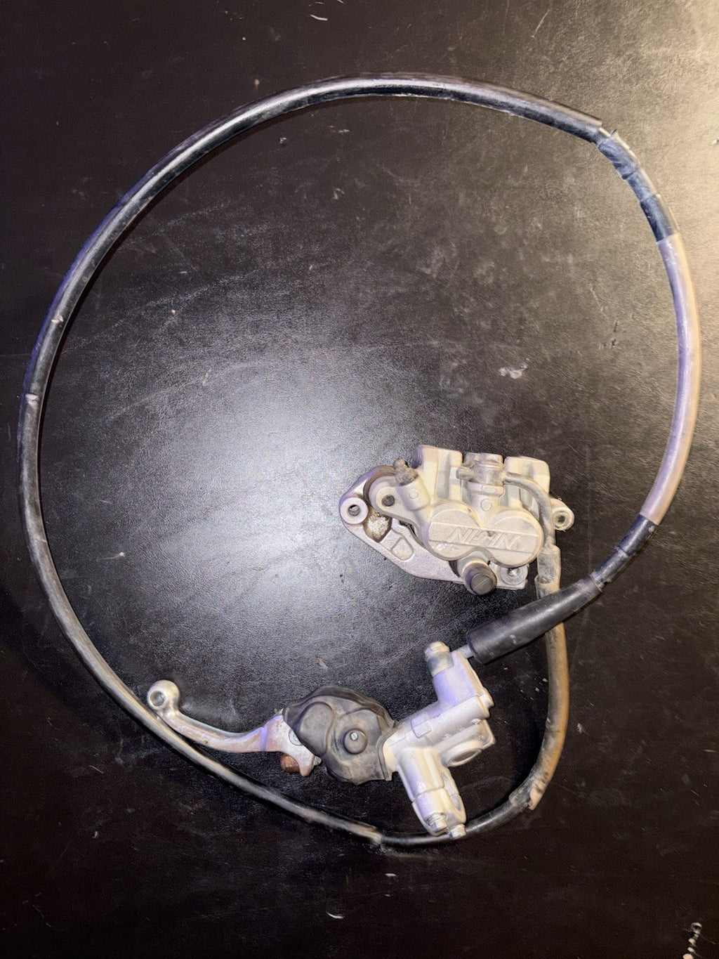 2001 KX250 Front Brake Assembly OEM Master Cylinder Caliper Kawasaki KX 99-02