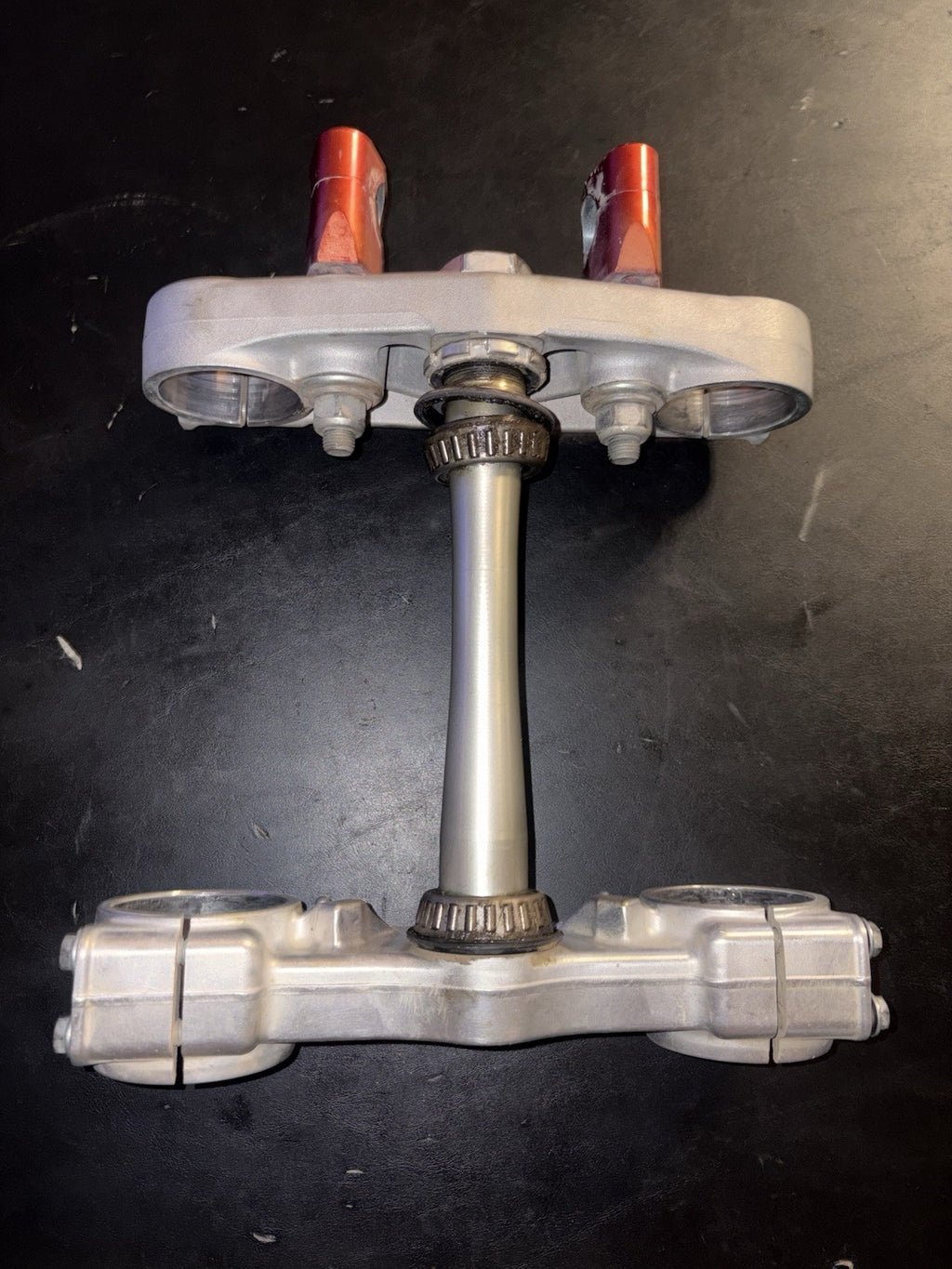 2008 Honda CRF450R Triple Clamps Tree Steering Stem Oversize Handlebar Clamps