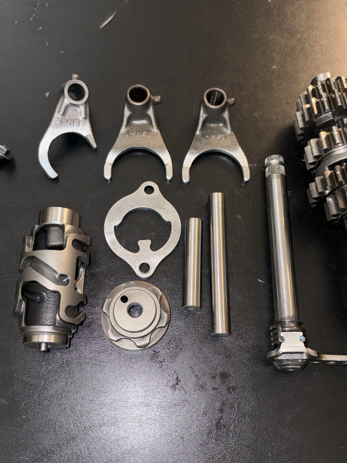 2016 Suzuki OEM RMZ250 RMZ 250 Transmission Gears Shaft Shift Mechanism Assembly