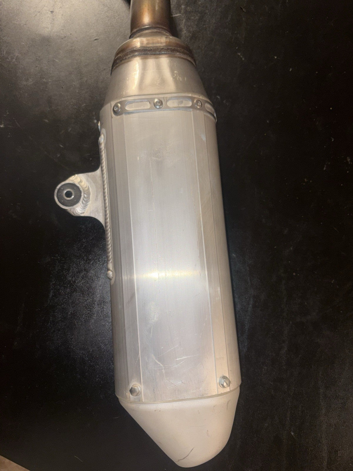 2016 - 2018 Suzuki Rmz250 OEM Exhaust Slip On Silencer Muffler Tail Pipe Baffle