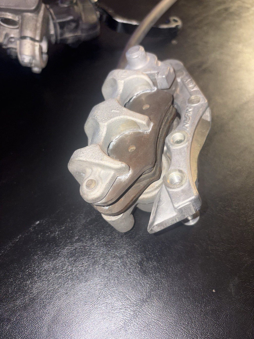 01-03 2002 CR125R CR125 OEM Front Brake Caliper Master Cylinder Line Assembly