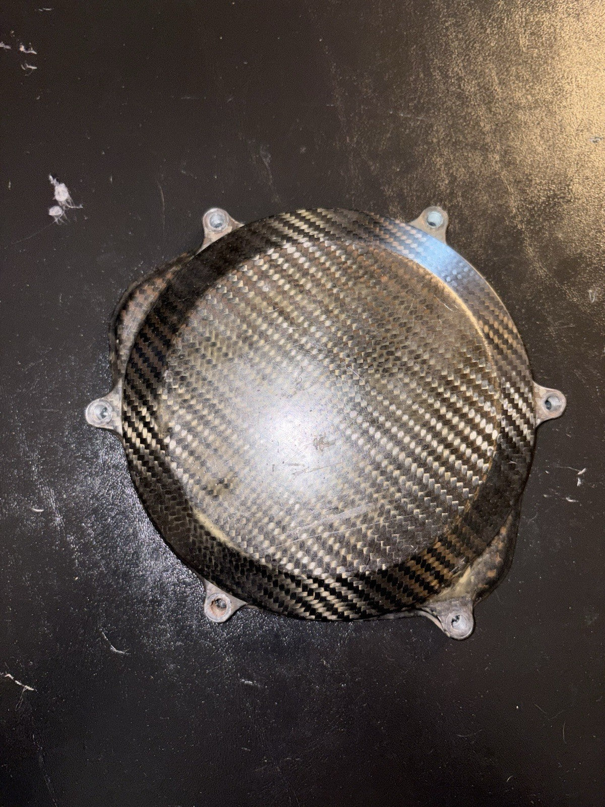 2002-2008 Honda Crf450r 100% Carbon Fiber Outer Clutch Cover Right Side