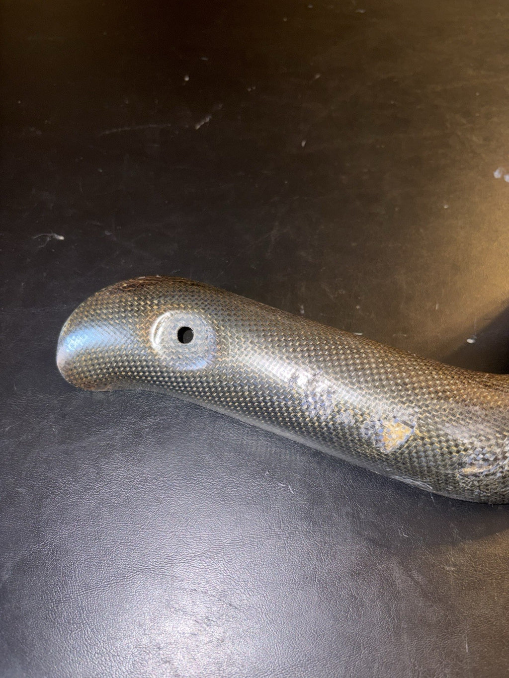 2004-2008 Honda Crf450r Carbon Fiber Header Exhaust Heat Shield Guard