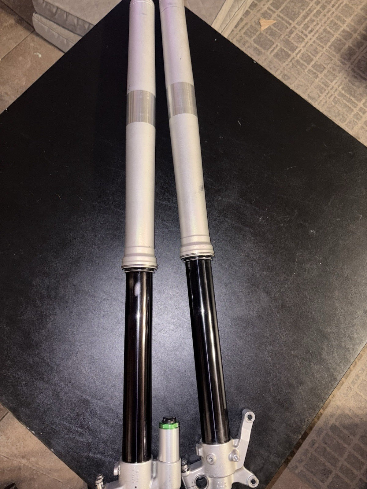 2015 KAWASAKI KX450F KX 450F OEM SHOWA AIR TAC FRONT SUSPENSION FORKS SHOCK