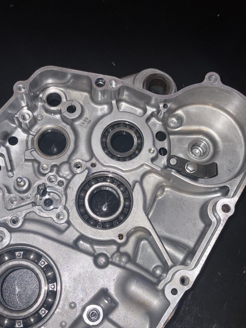 2009 Kawasaki KX450F KX450 Engine Right Crank Case Bottom End Block