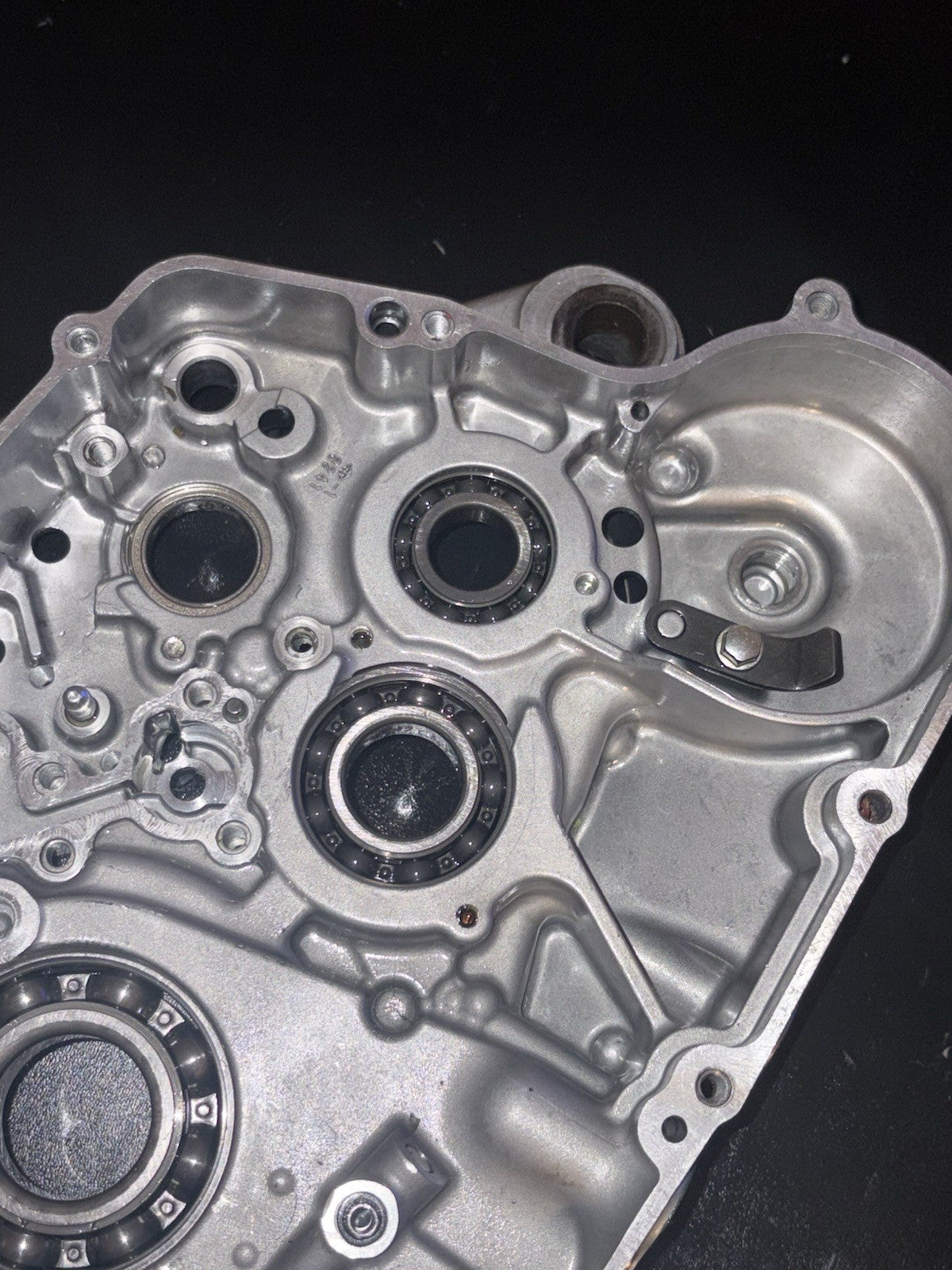 2009 Kawasaki KX450F KX450 Engine Right Crank Case Bottom End Block