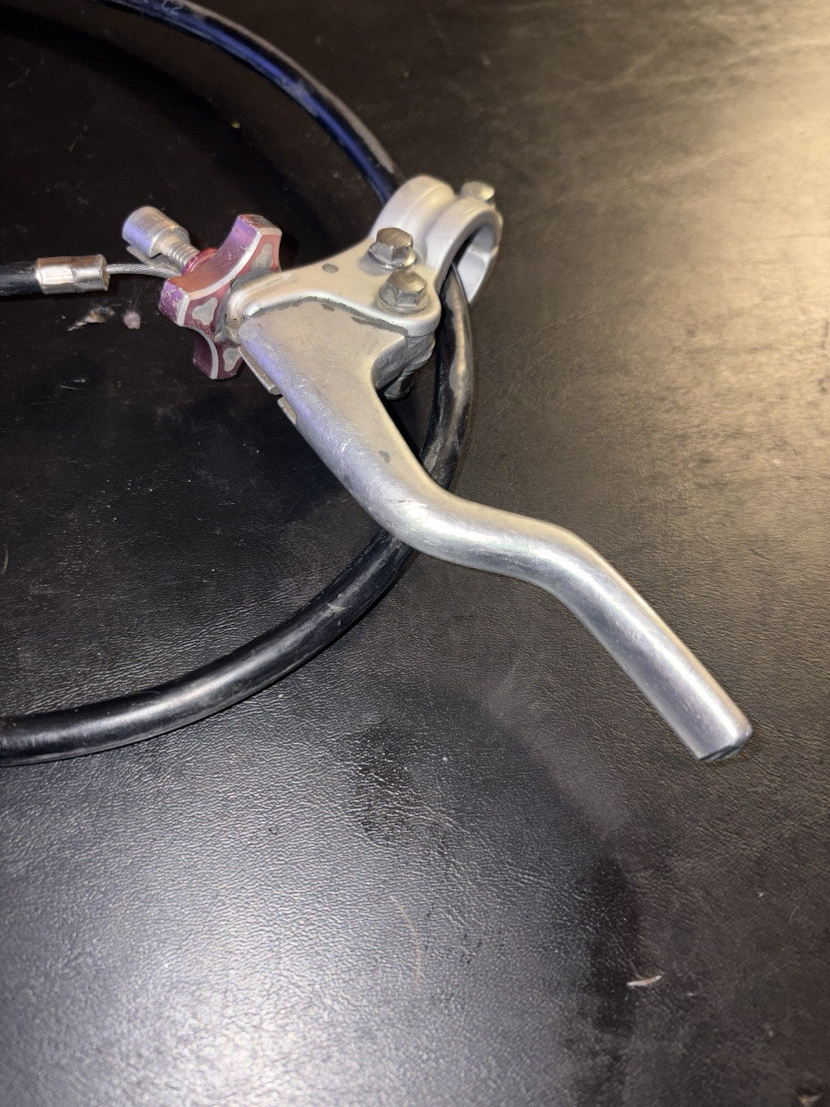 2003 Hond Cr250r OEM Clutch Perch Lever Mount Cable Assembly