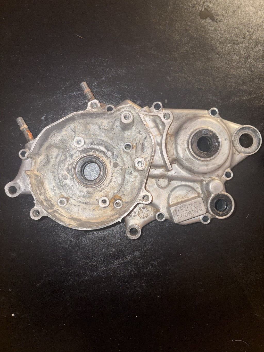 1996-2007 Cr80R Cr85R 2003 OEM Left Right Engine Crank Case Pair Block Bottom