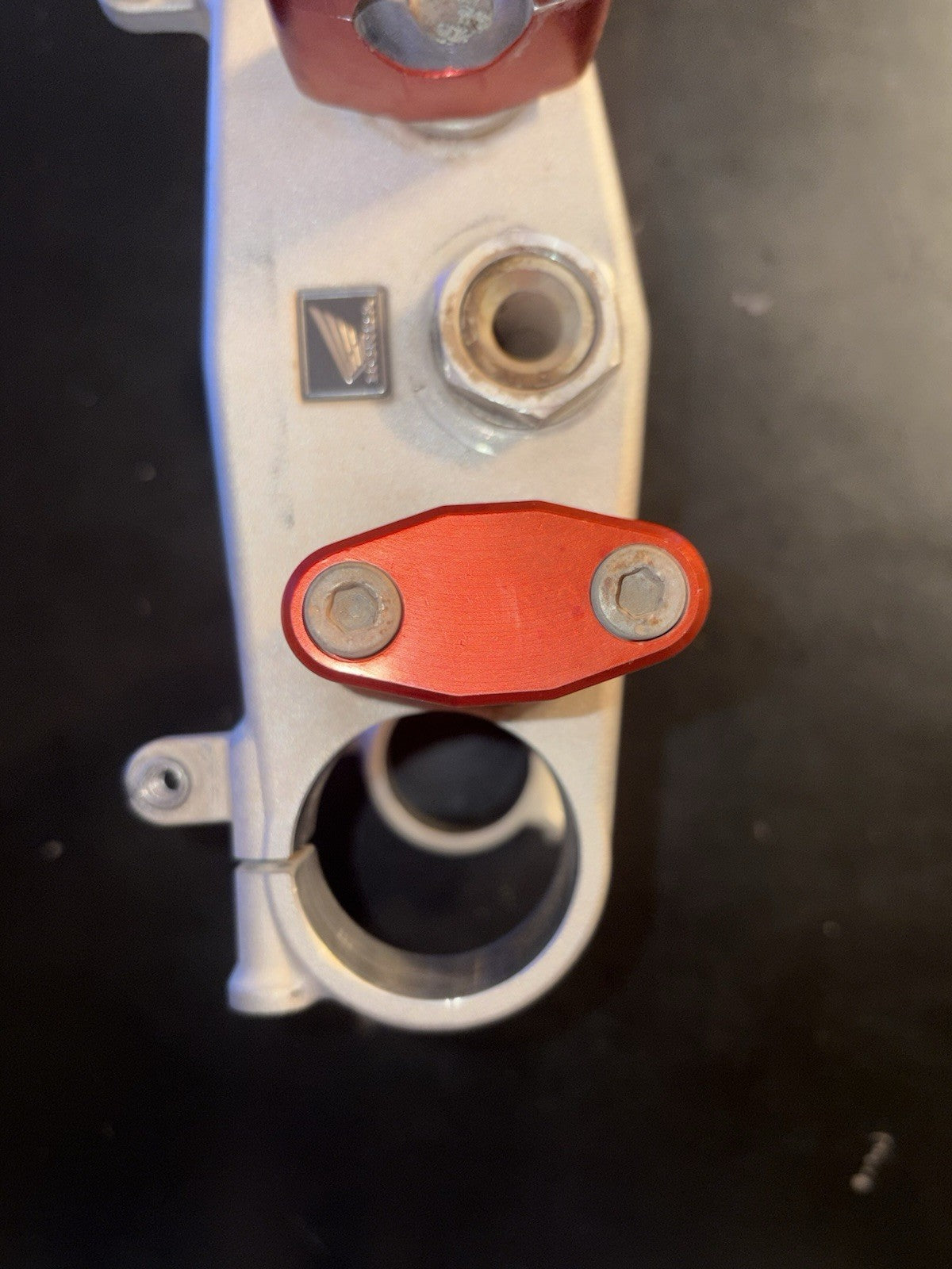 2008 Honda CRF450R Triple Clamps Tree Steering Stem Oversize Handlebar Clamps