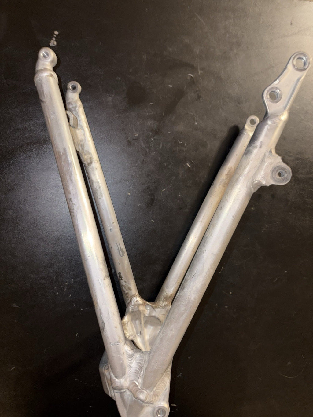 2008 08 HONDA CRF250R CRF 250 OEM REAR BACK SUBFRAME SUB FRAME BRACKET MOUNT
