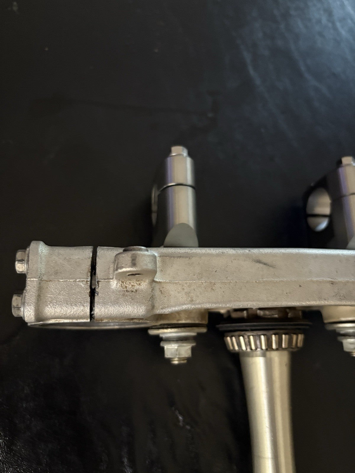 2012 10-13 HONDA CRF250R Upper Lower Triple Tree Fork Clamp Steering Stem 1 1/8”