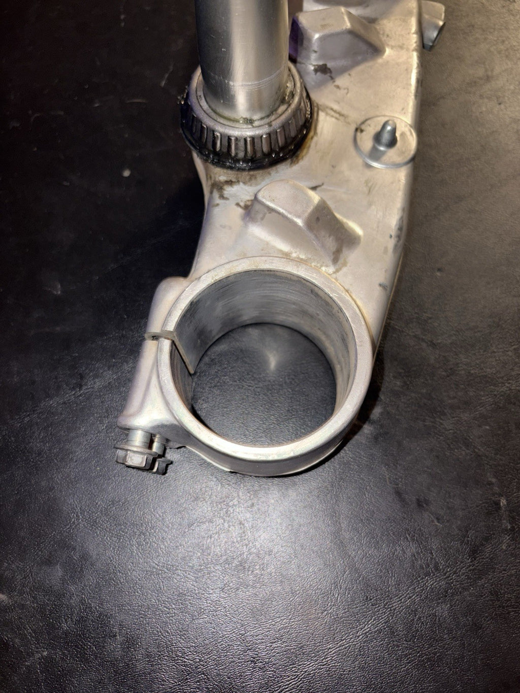 2003 Honda Cr250 Top Bottom Triple Tree Clamp Steering Stem Pro Taper Bar Clamps