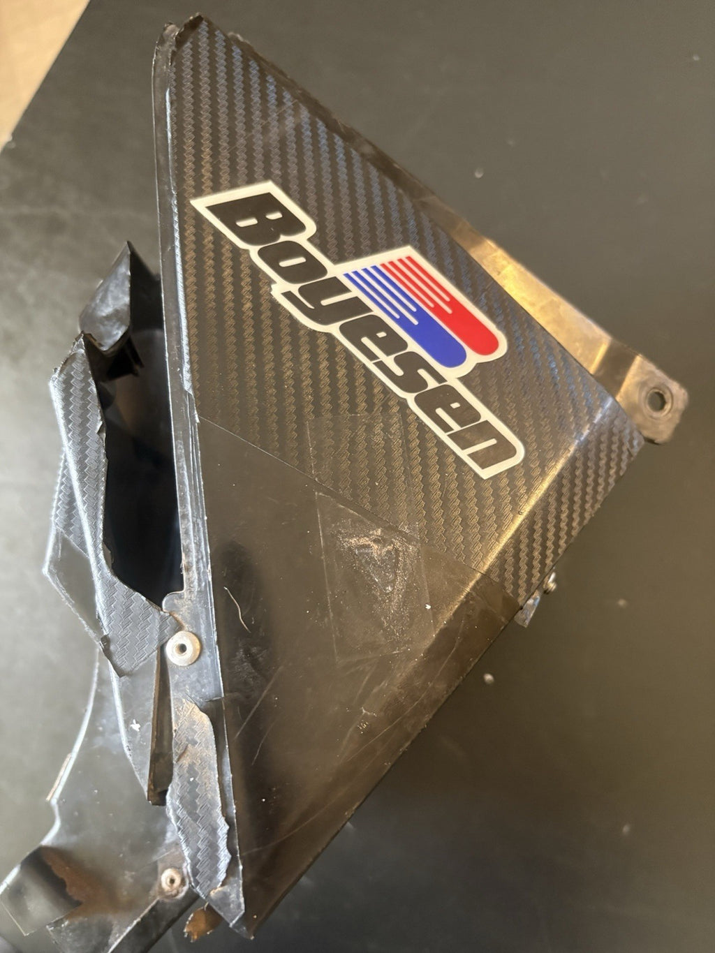 2002-2004 Honda Crf450r OEM Airbox Air Intake Box Fitler Cage Housing