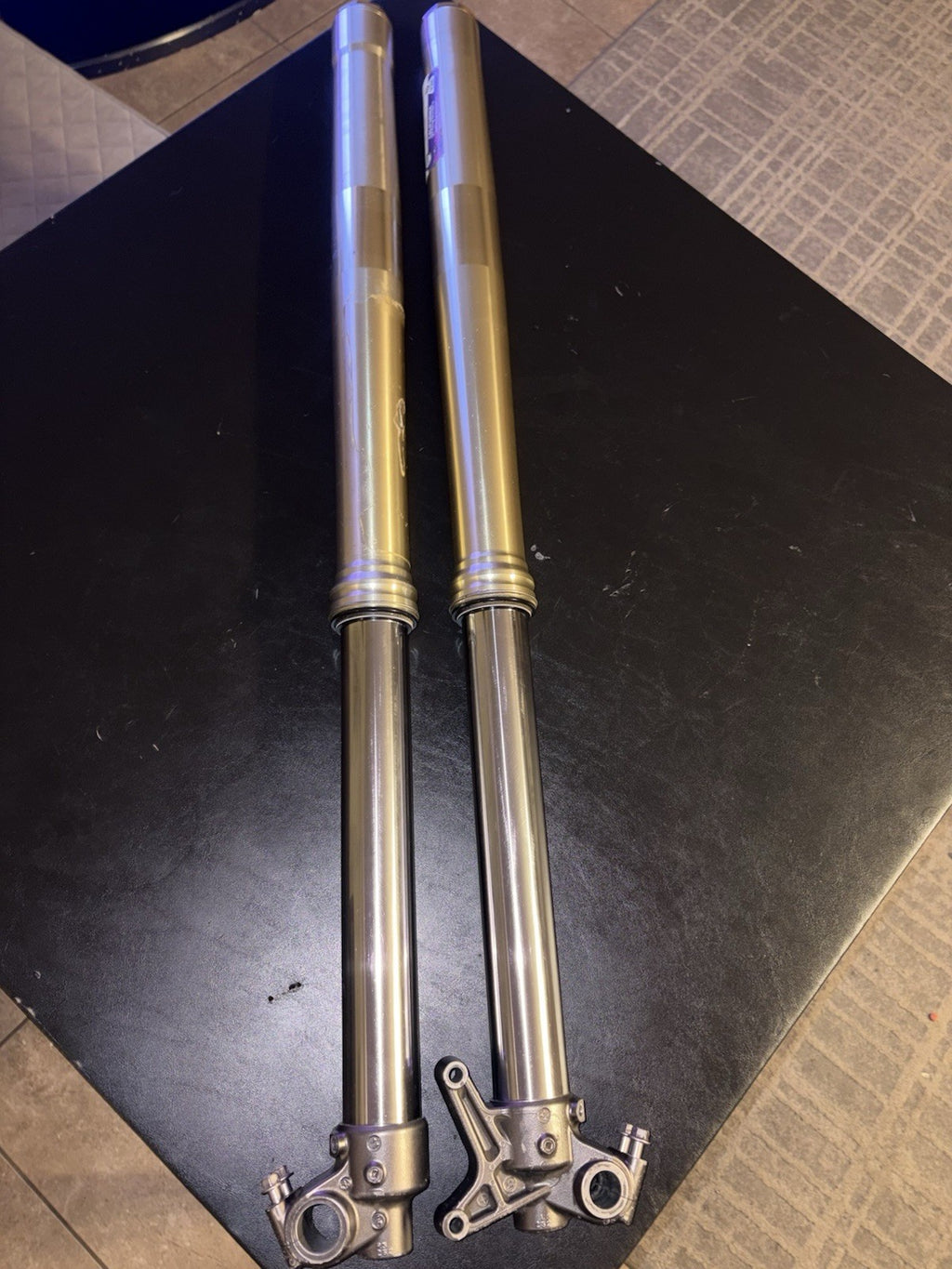 2010 - 2013 12 Yamaha YZ450F OEM KYB SSS Front Forks Shock Absorber Suspension