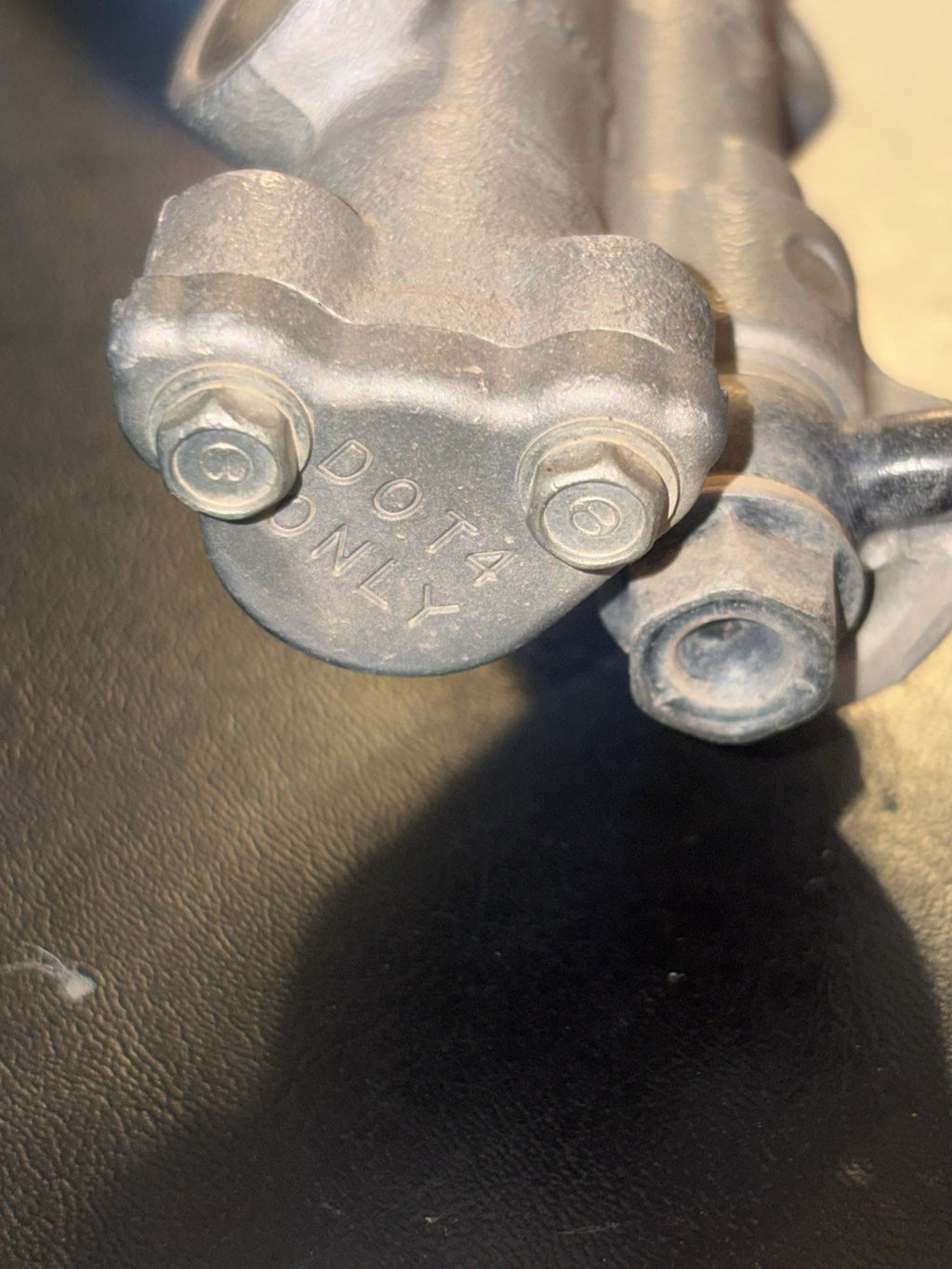 2008 HONDA CRF450R OEM NISSIN REAR BACK BRAKE CALIPER MASTER CYLINDER ASSEMBLY