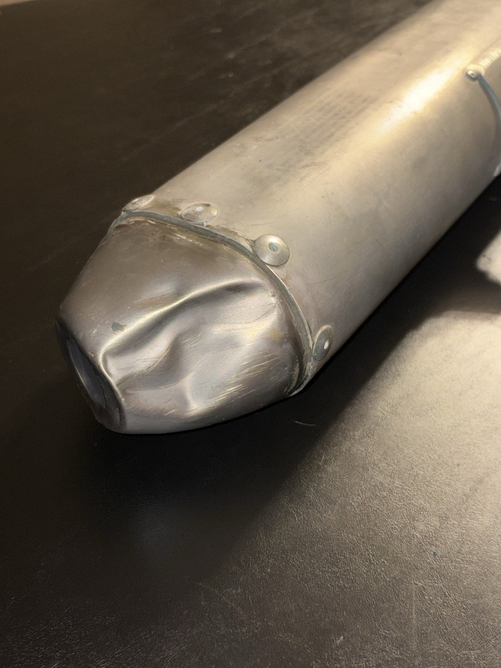 2010-2013 2012 YAMAHA Yz450f OEM Silencer Muffler Baffle Exhaust Tail End Pipe