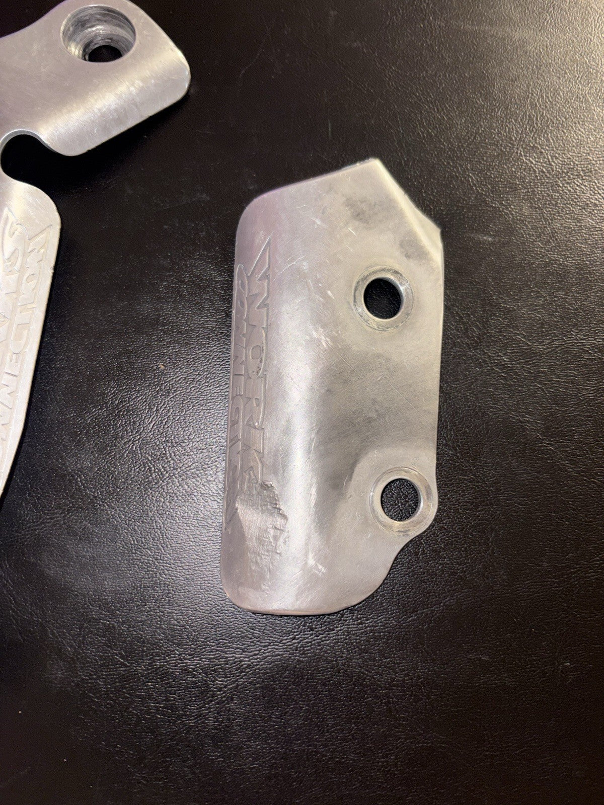 2000 2001 CR250R CR250 Works Connection Boot Frame Guard Protector Plate Set L/R