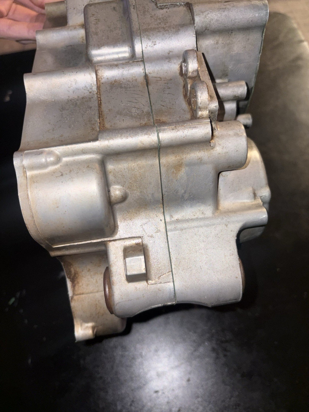 2008 Honda Crf450r OEM Engine Motor Crankcase Cases Block Bottom End Set Pair