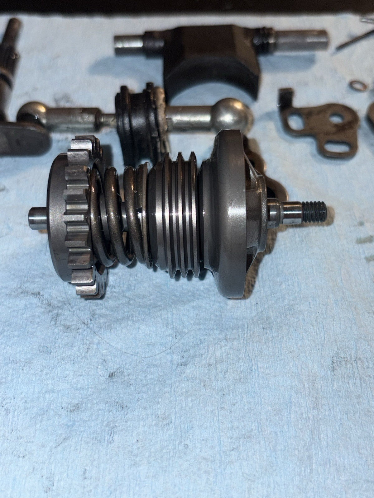 2013 - 2017 KTM Sx85 85 Sx OEM Power Valve Governor Shaft Linkage Arm Asssembly