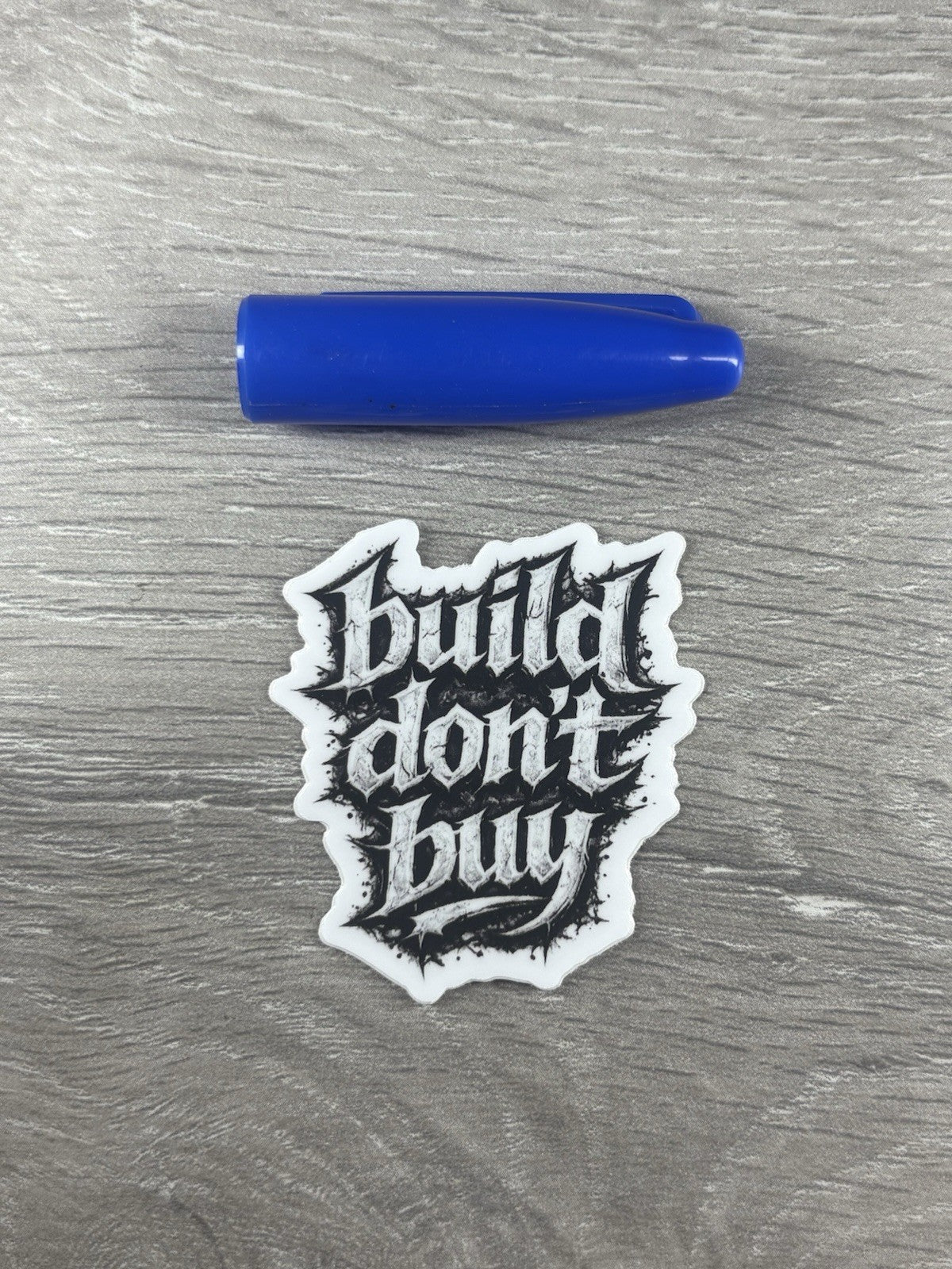 “Build Don’t Buy” Dirtbike Parts Moto Brand Sticker Packs Vinyl Waterproof (6pc)