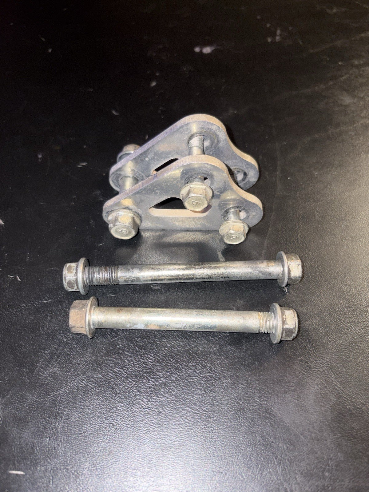 2001 Kawasaki KX250 OEM Motor Engine Mounts Hangers Stay Brackets Head Bottom