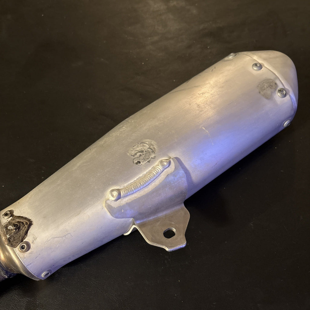 2019 HONDA CRF450R OEM RIGHT MUFFLER EXHAUST SILENCER SLIP ON PIPE
