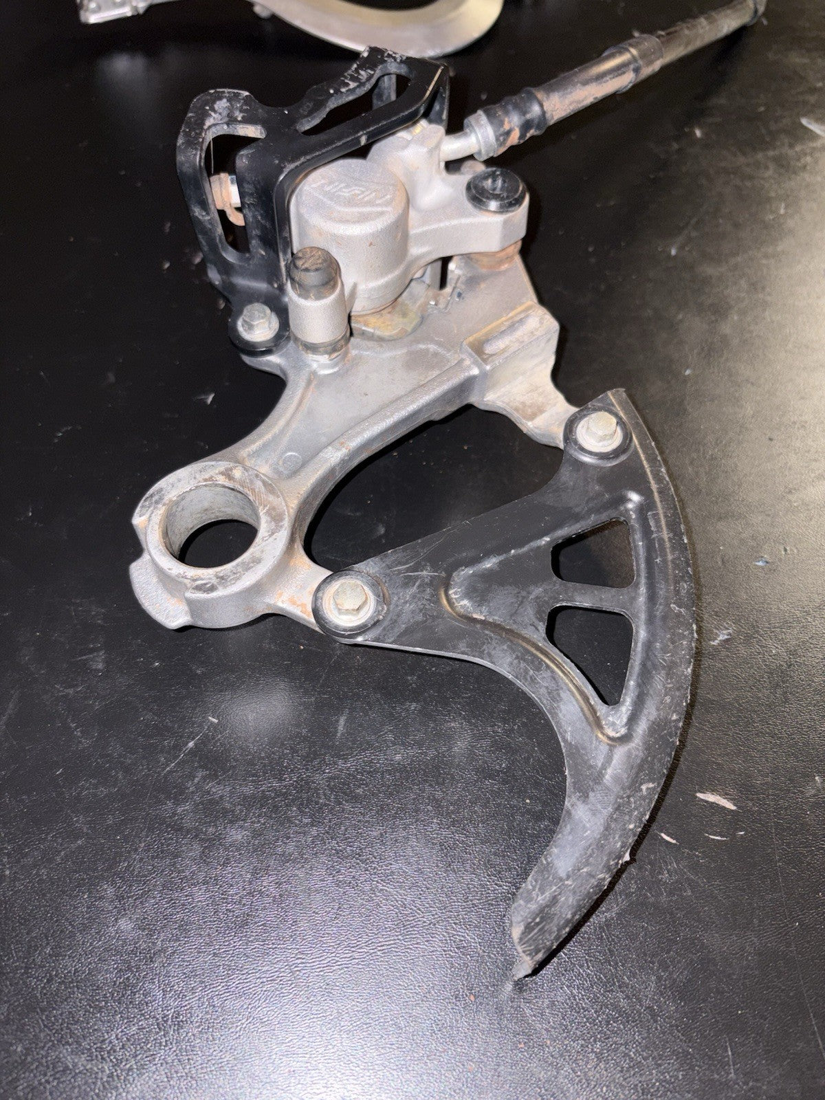 2016 - 2018 Suzuki RMZ250 OEM Rear Back Brake Caliper Master Cylinder Hose Pedal