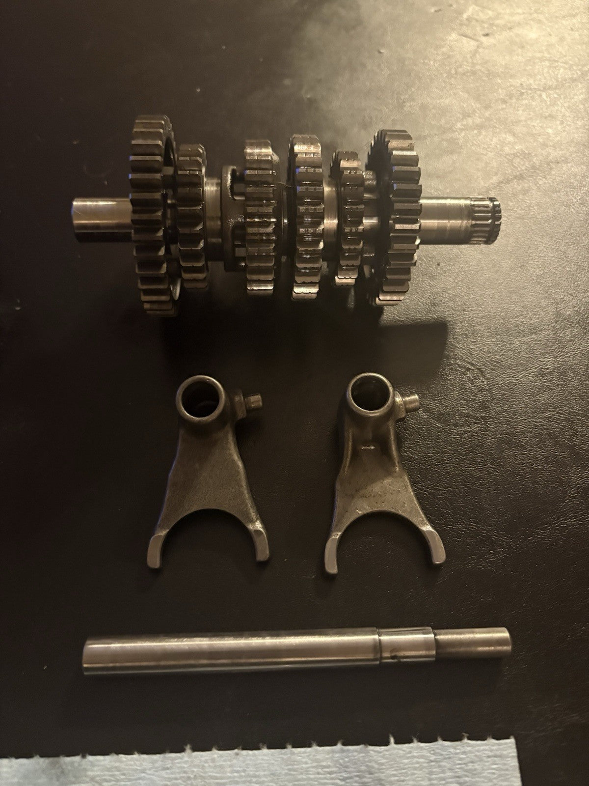 2003 96-07 HONDA CR80R CR85R CR80RB CR80 Transmission Gears Shaft Shift Fork