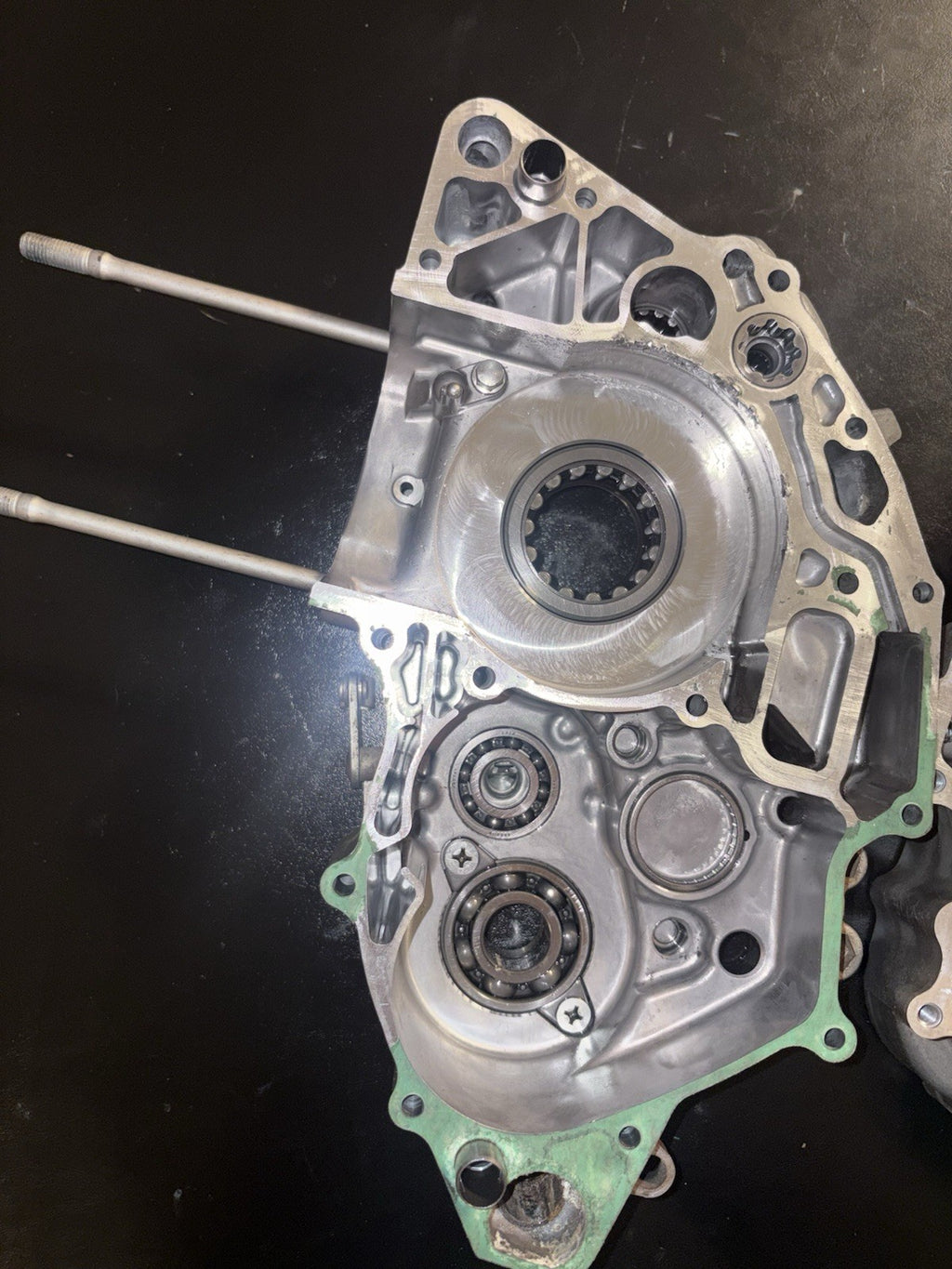 2008 Honda Crf250r OEM Engine Motor Bottom End Cases Crankcase Block Left Right