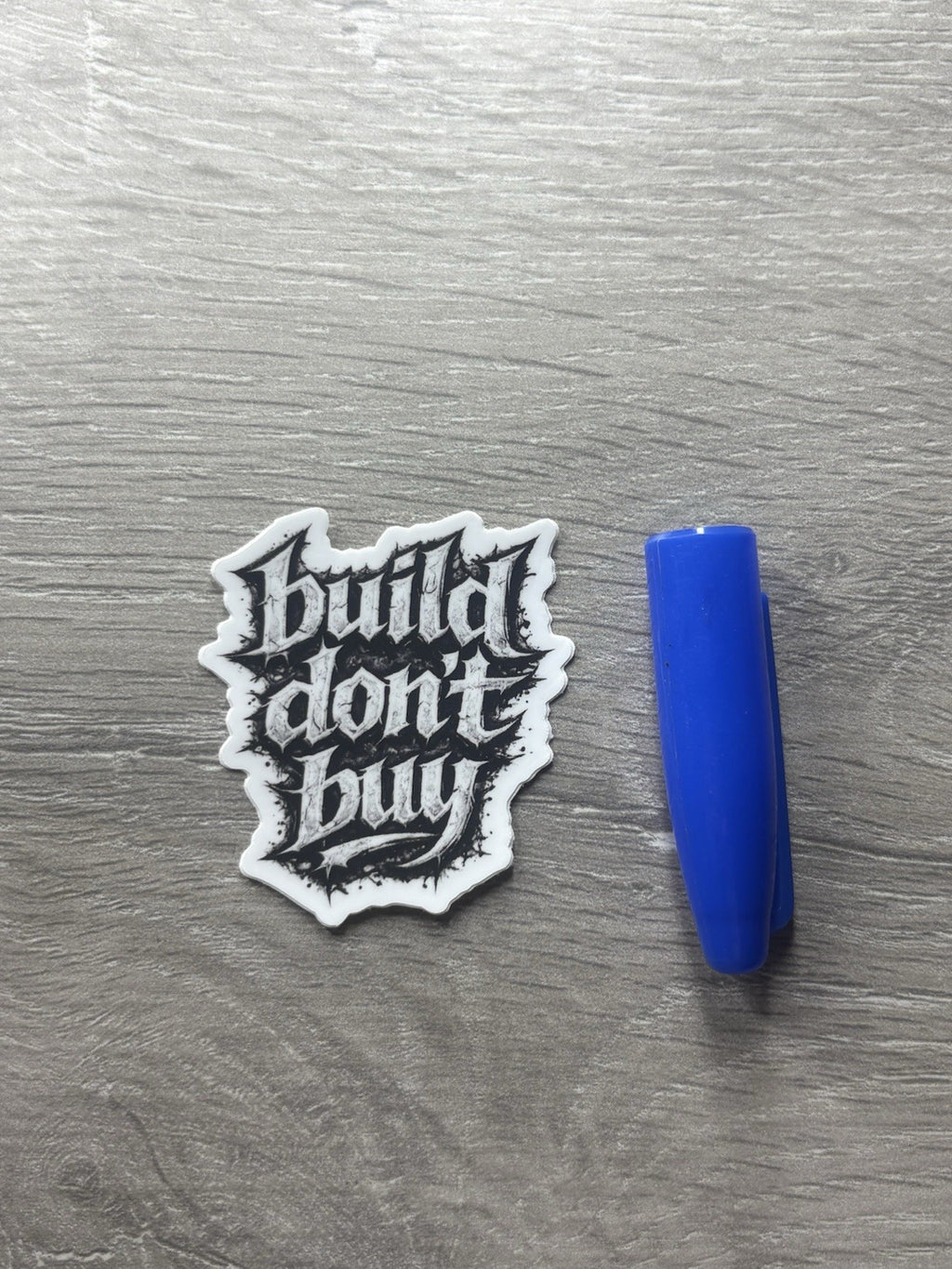 “Build Don’t Buy” Dirtbike Parts Moto Brand Sticker Packs Vinyl Waterproof (6pc)