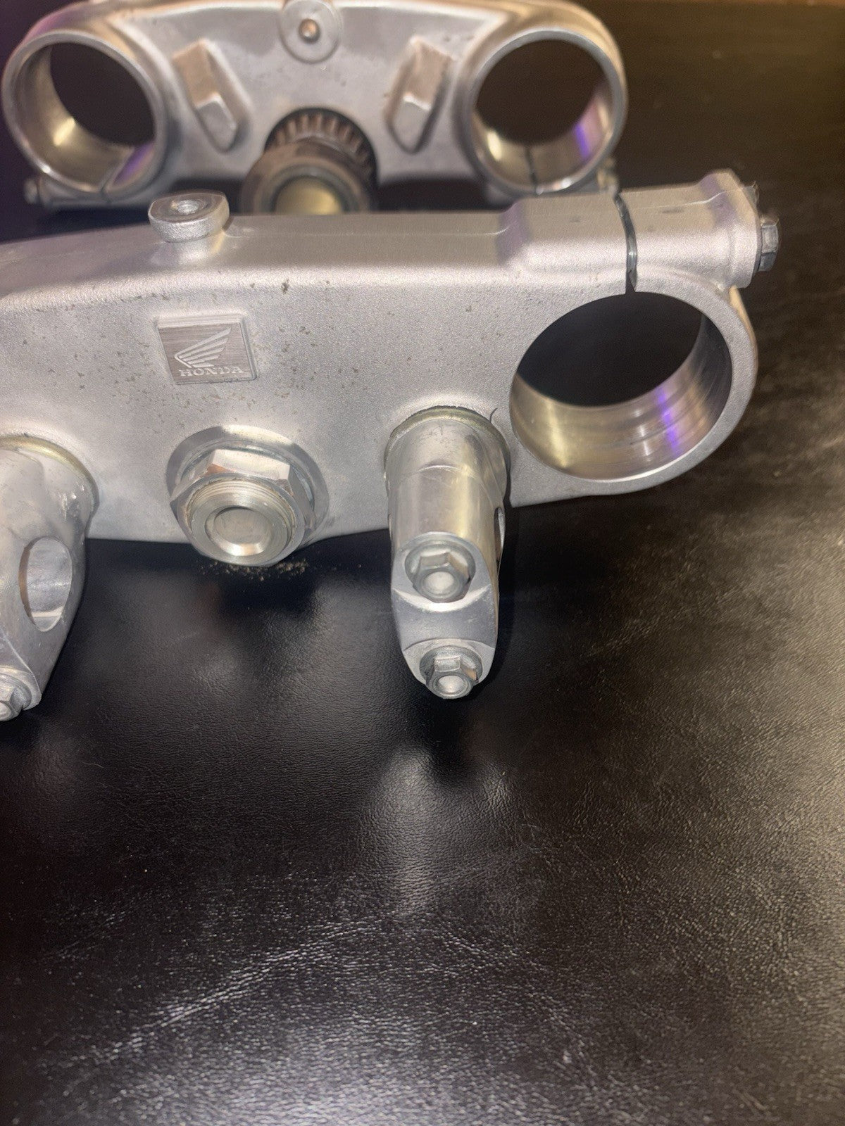 HONDA 00-03 CR125R CR250R OEM LOWER UPPER TRIPLE TREE CLAMPS STEERING STEM HEAD