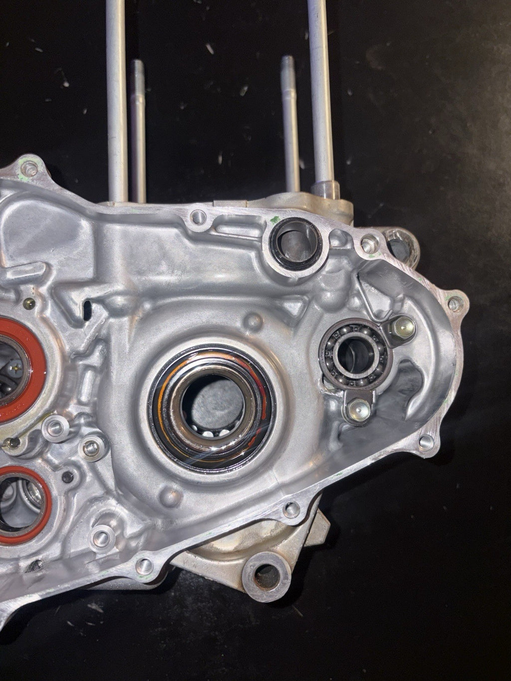 2008 Honda Crf450r OEM Engine Motor Crankcase Cases Block Bottom End Set Pair