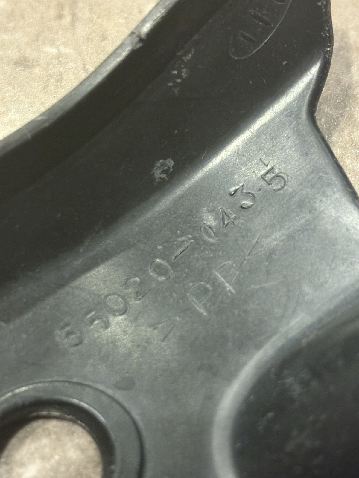 2013 09-20 Kawasaki KX250F OEM Skid Plate Engine Guard Cover
