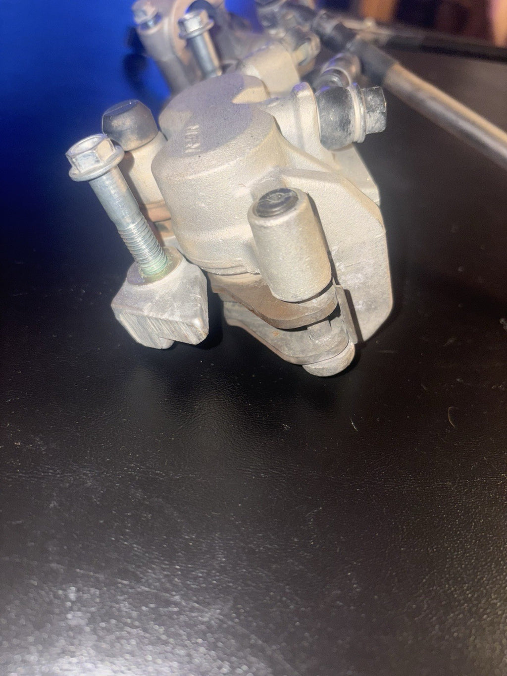 01-03 2002 CR125R CR125 OEM Front Brake Caliper Master Cylinder Line Assembly
