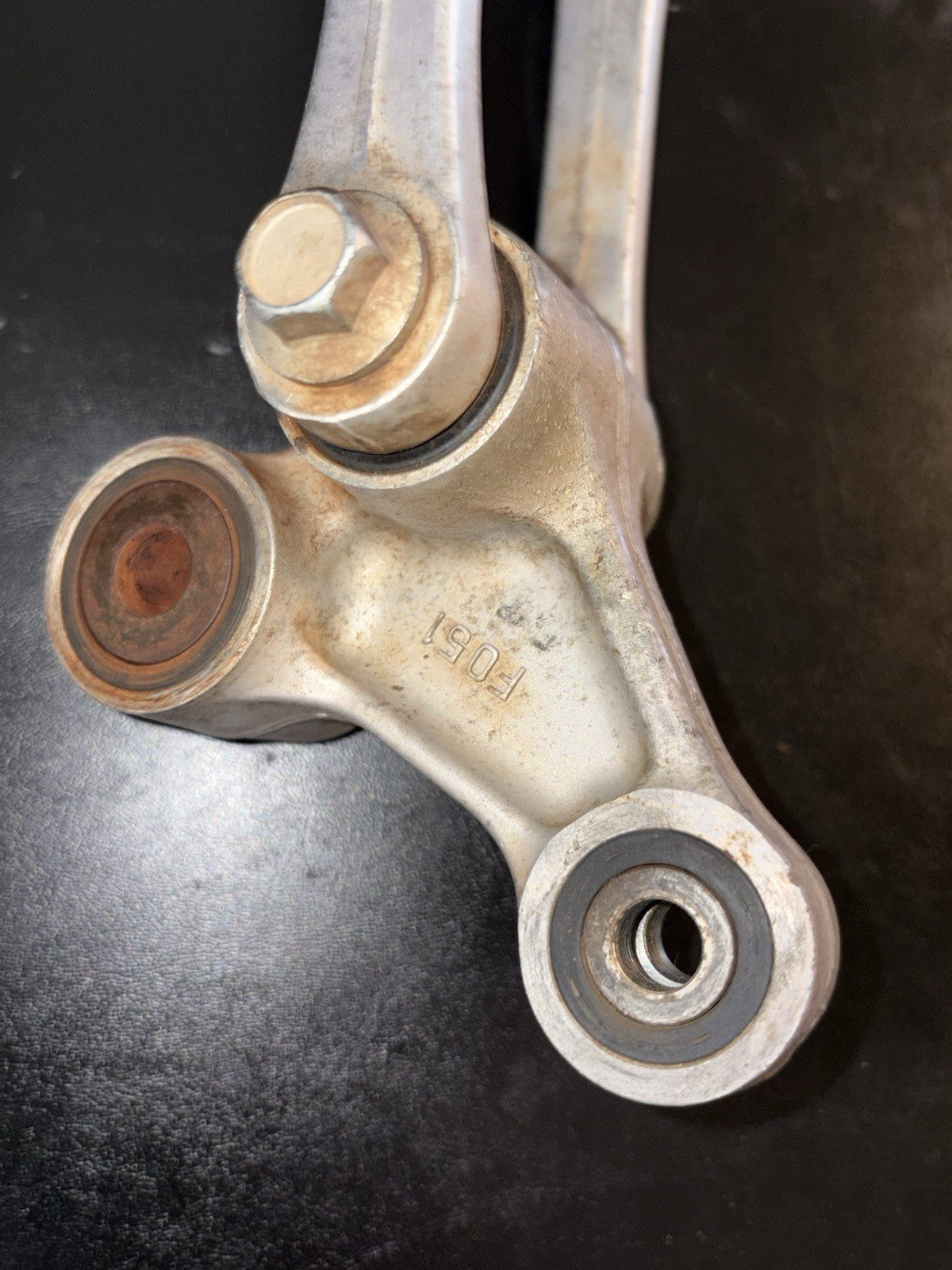 2006-2008 2008 Honda CRF450R OEM Rear Shock Linkage Pivot 52465-Men-710