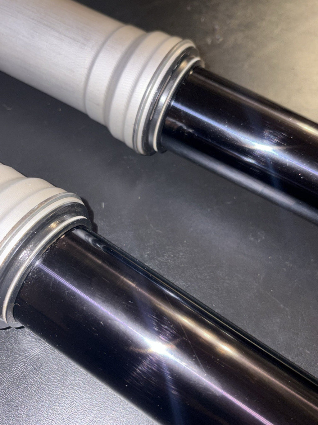 2015 KAWASAKI KX450F KX 450F OEM SHOWA AIR TAC FRONT SUSPENSION FORKS SHOCK