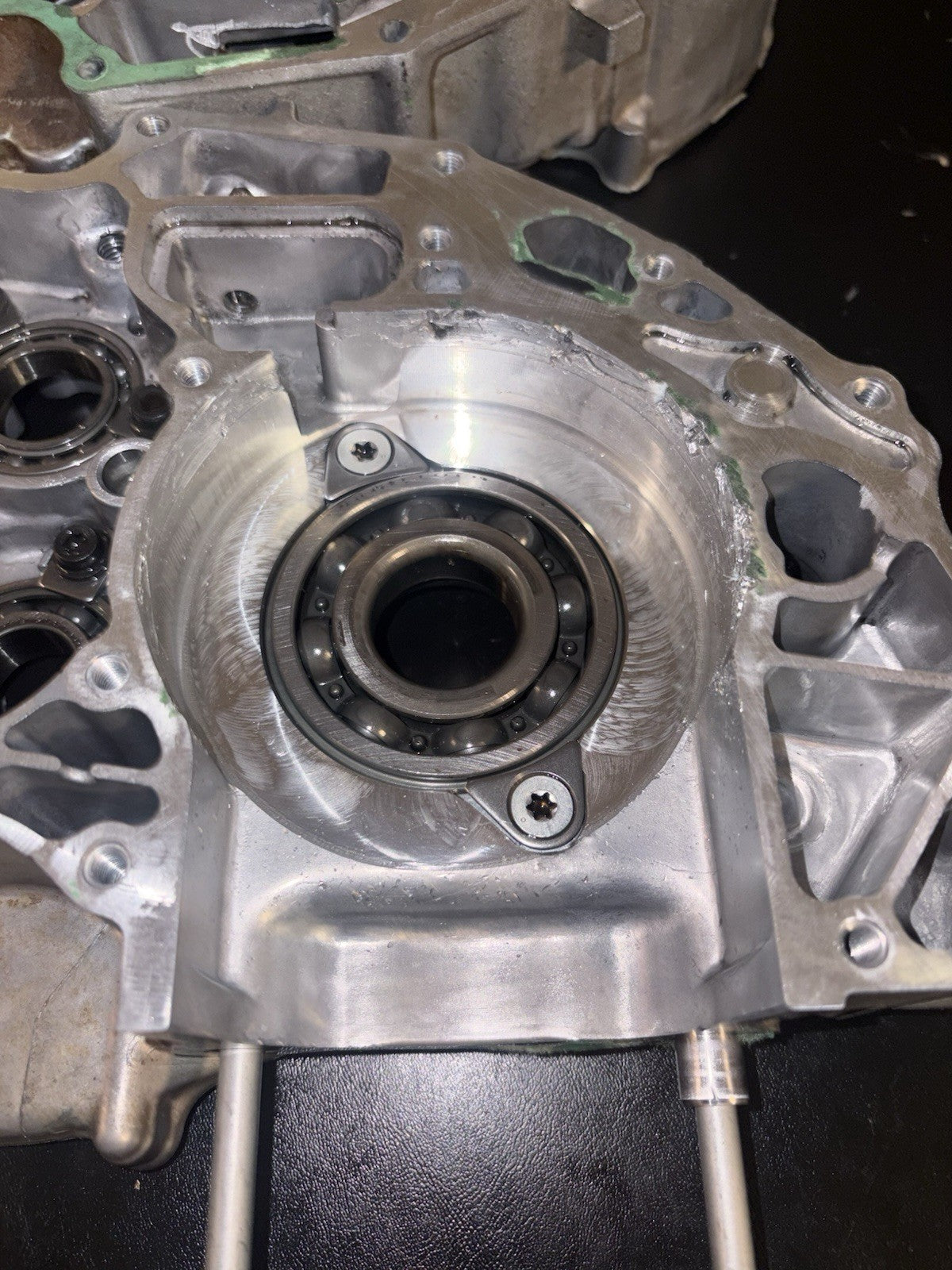 2008 Honda Crf250r OEM Engine Motor Bottom End Cases Crankcase Block Left Right