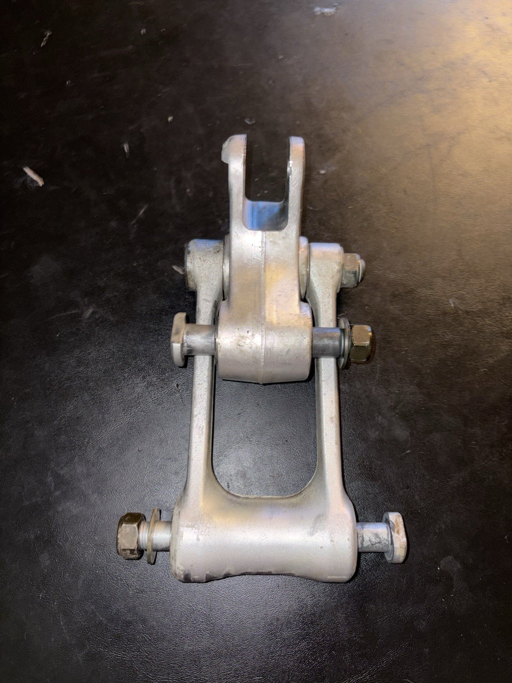 2006 Yamaha YZ450F OEM Rear Shock Linkage Links Relay Arm Bone Collar Assembly