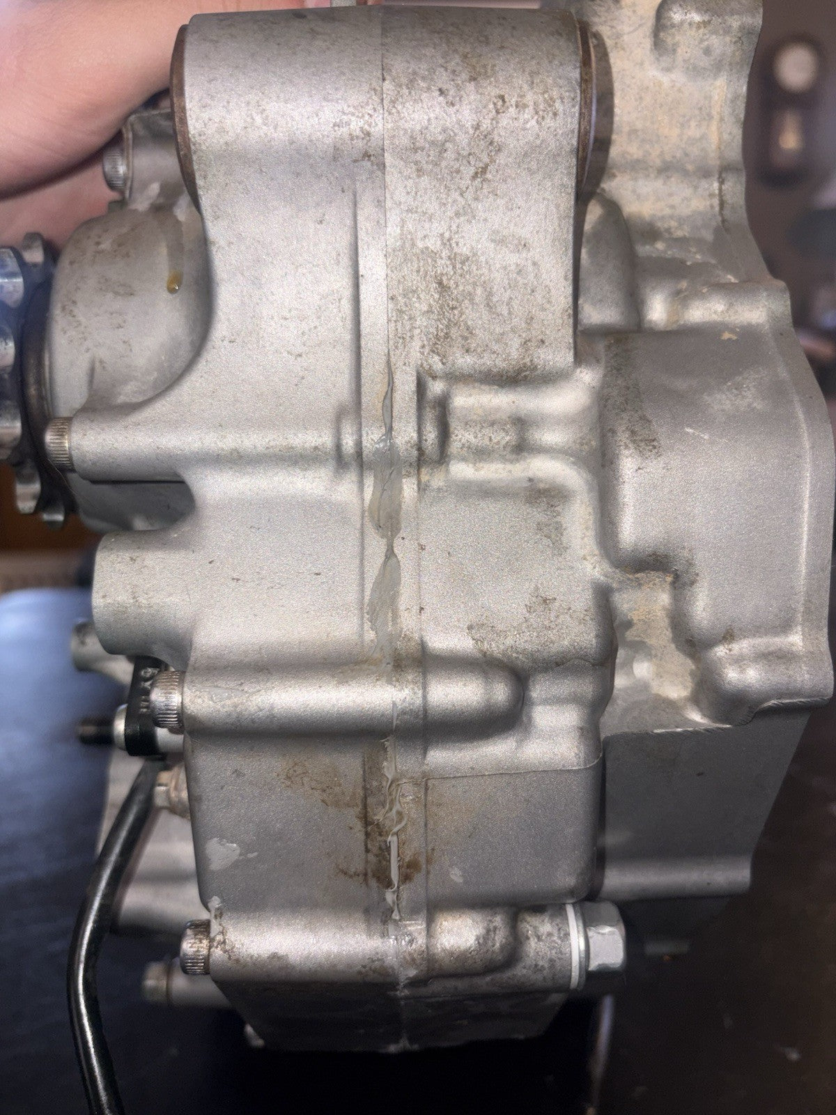 2006-2009 Yamaha YZ450F Crankcase Engine Crank Case Bottom End Crankshaft Tranny