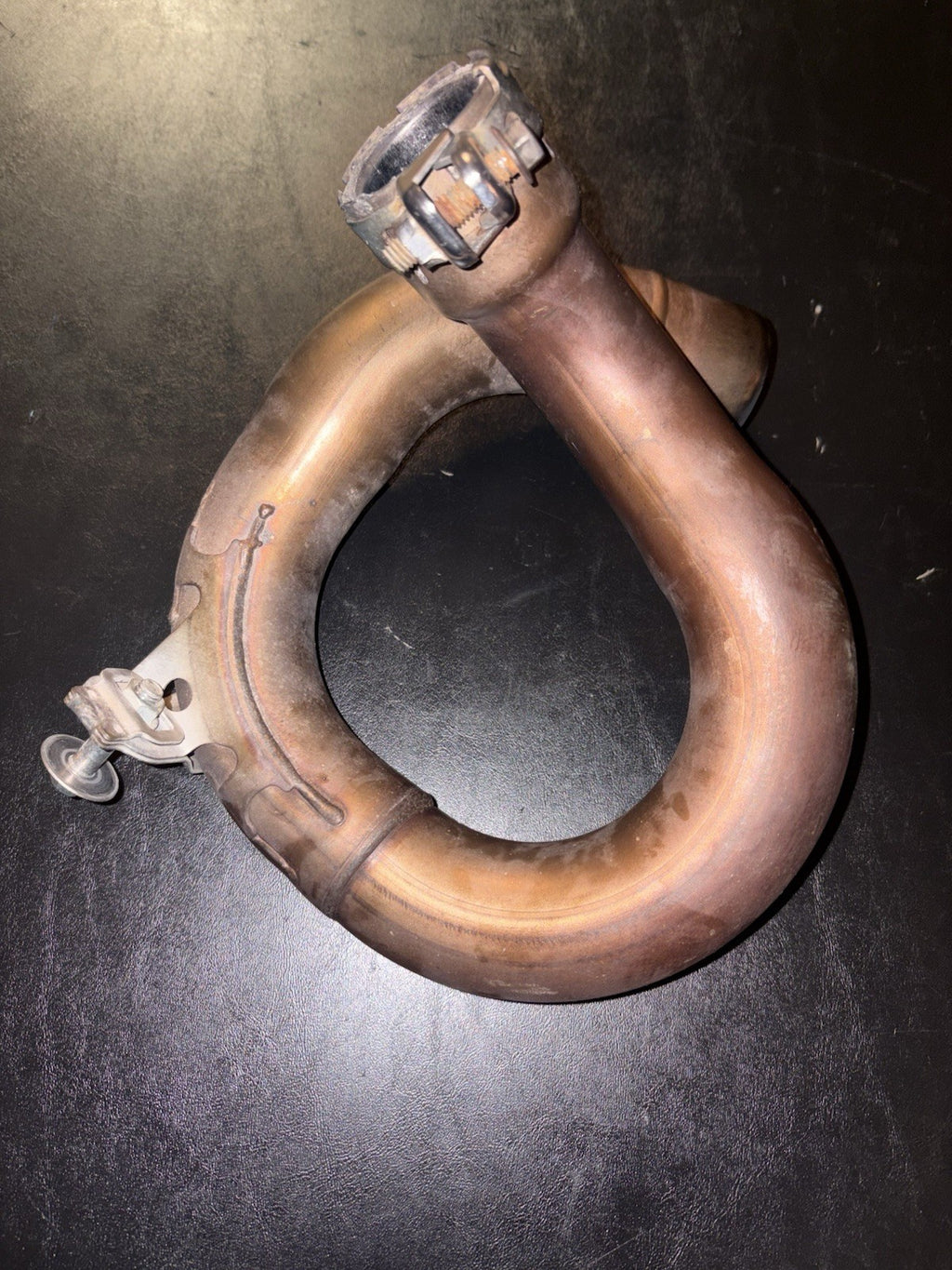 2010-2013 Yamaha YZ450F GENUINE OEM Header Mid Middle Pipe Exhaust Maniflod