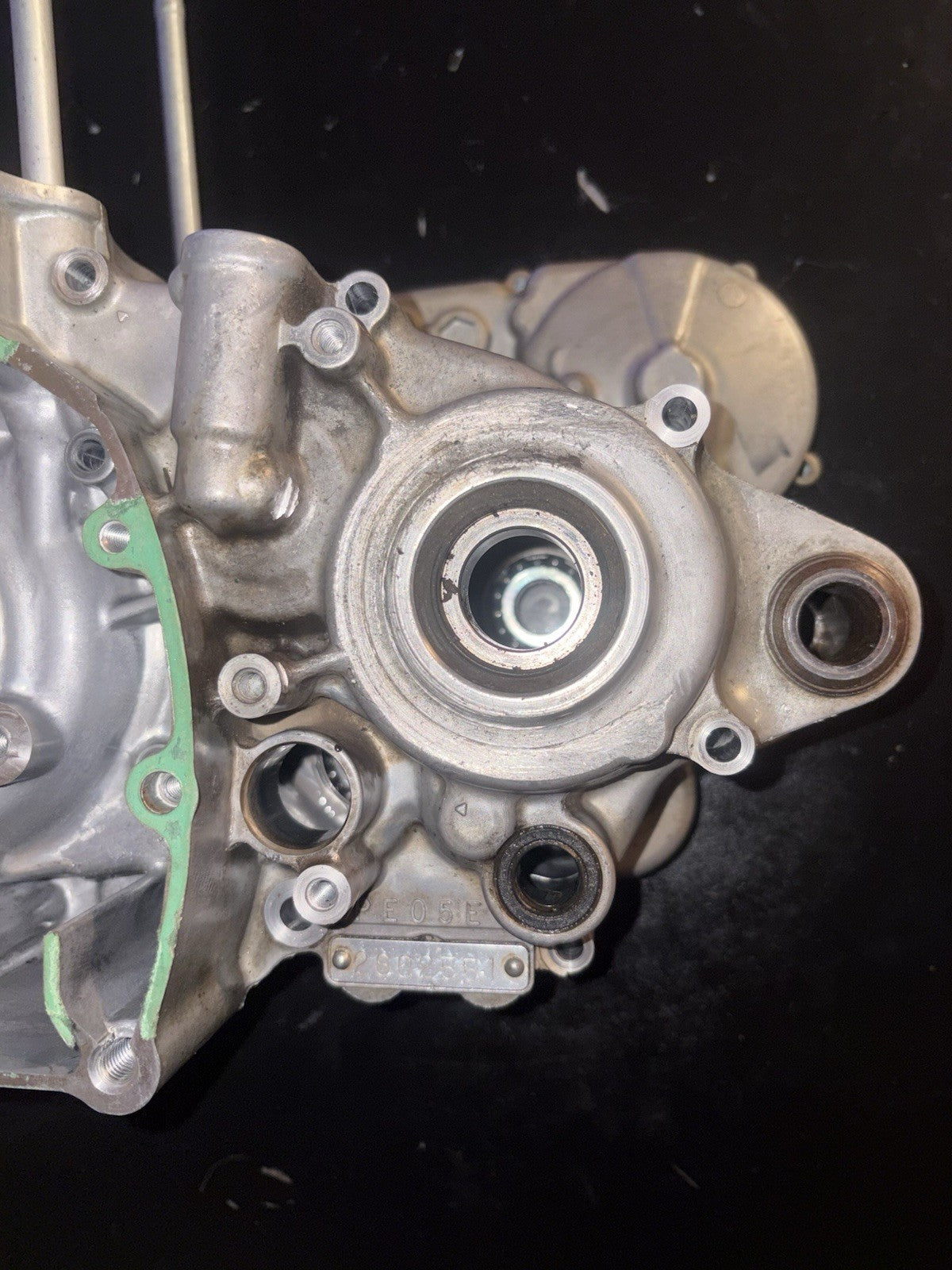 2008 Honda Crf450r OEM Engine Motor Crankcase Cases Block Bottom End Set Pair