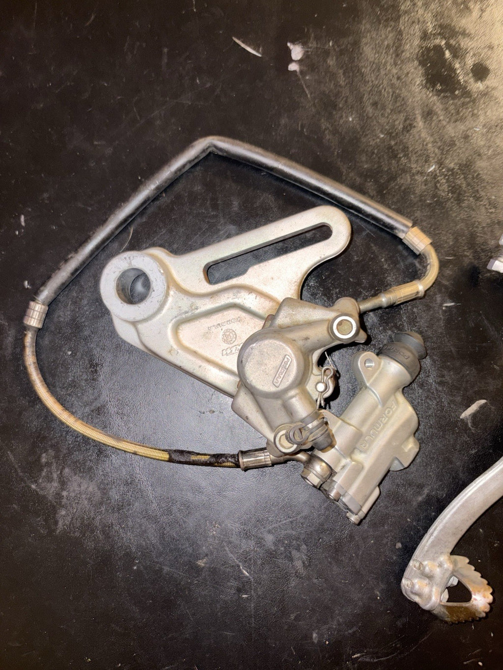 2014 - 2017 KTM SX85 85 SX Formula Rear Brake Assembly Caliper Master Cylinder