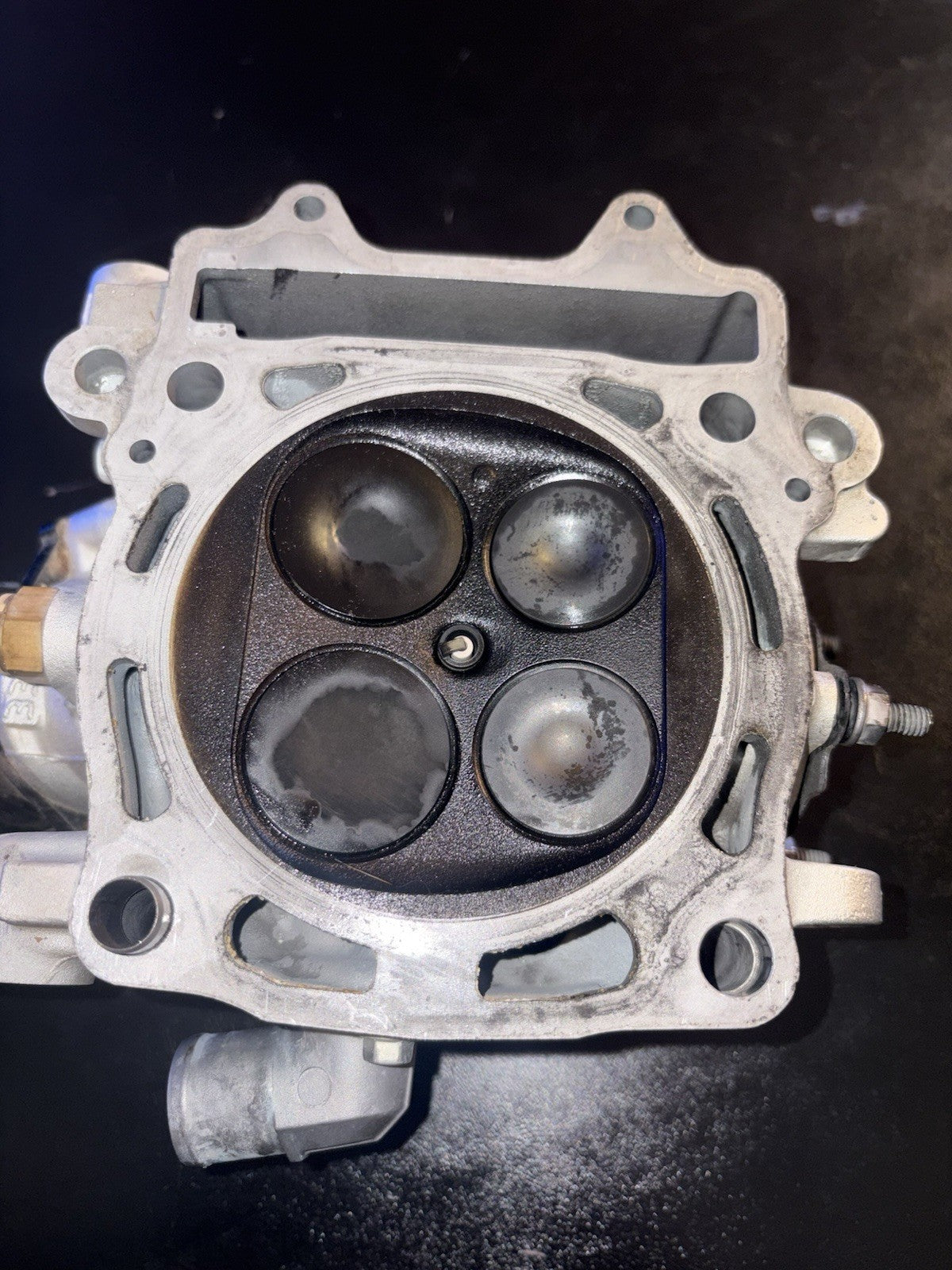 2010 - 2013  2012 YAMAHA YZ450f YZ 450f OEM CYLINDER HEAD TOP END VALVE TRAIN